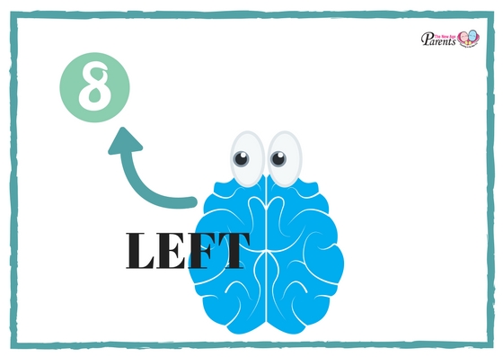 Which side of the brain do you use when you solve math equations