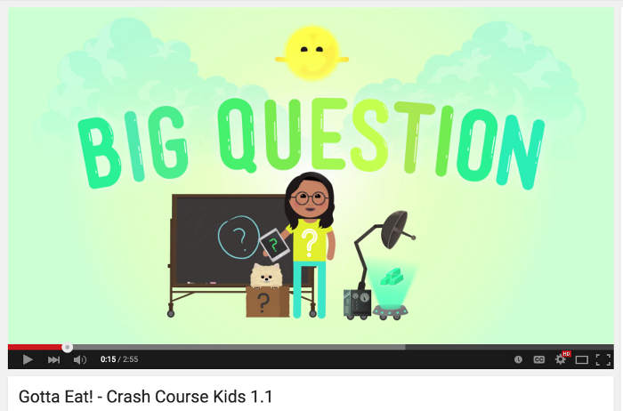 Youtube Channel Crash Course Kids