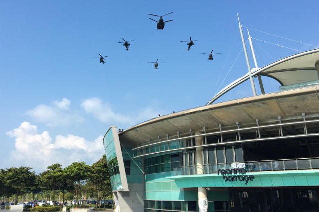 Helicopter Aerial Display RSAF50