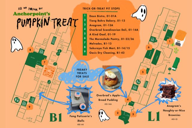 Anchorpoint Halloween Trick-or-Treat Map