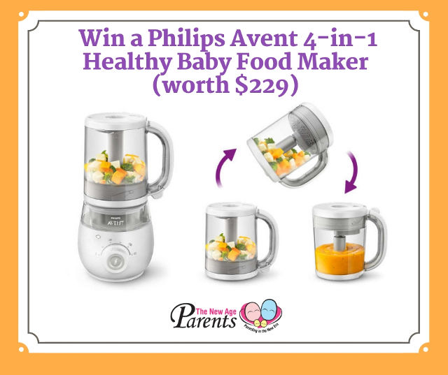 Philips Avent 4-in-1 Healthy Baby Food Maker Giveaway