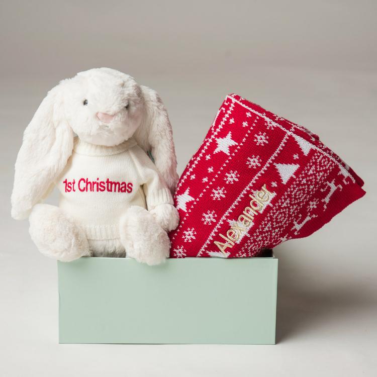 Personalised first Christmas Set Lovingly Signed