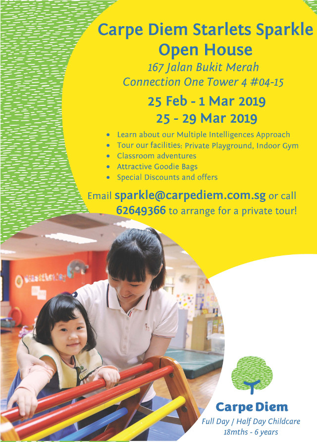 Carpe Diem Starlets Sparkle Open House 2019 Preschool in Bukit Merah