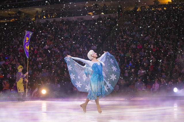 elsa frozen ice dancing