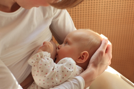 Feeding Milk To Baby