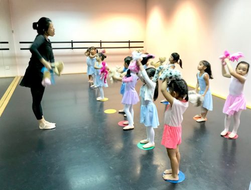 Ballet dance class kids Stepping out studios review