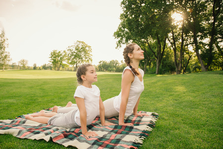 Yoga poses children