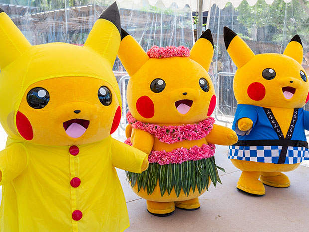 Pokémon at the Pokémon Carnival