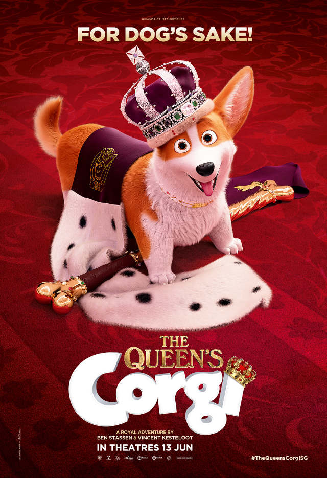 The Queen's Corgi Preview Movie Ticket