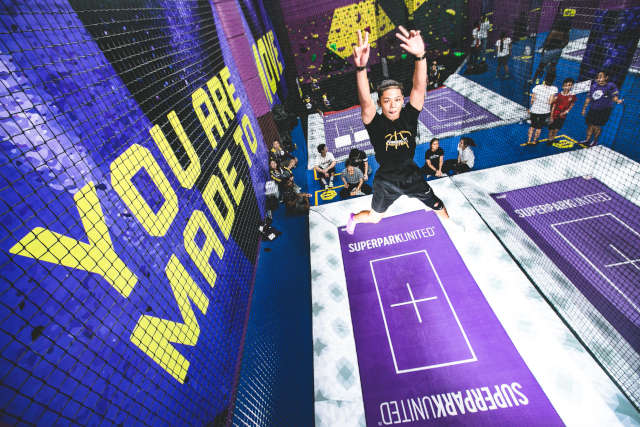 Trampoline SuperPark singapore