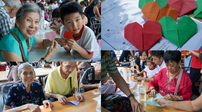 Preschoolers Give Back, Sparking Joy In The Elderly MindChamps Chinese PreSchool