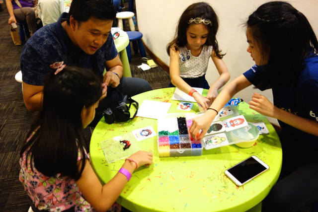 Children at Gleneagles Healthy Ever After Family Carnival