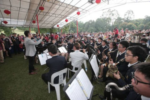 performances on the Istana grounds during the Open House