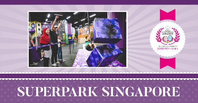 SuperPark Singapore TNAP editors choice award