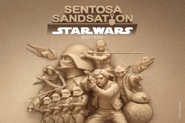 sentosa sandsation 2019 starwars edition