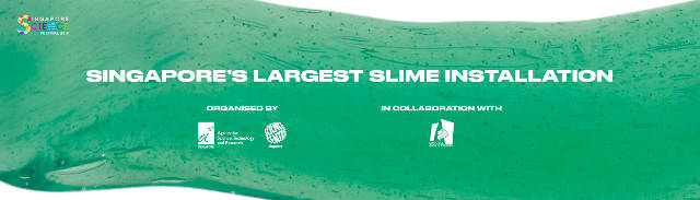 singapore largest slime installation