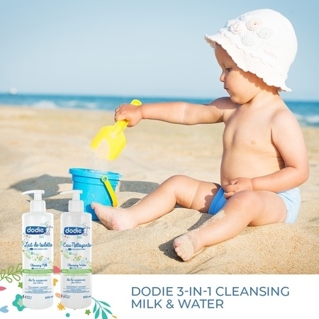 Dodie 3-in-1 Cleansing Milk and Cleansing Water