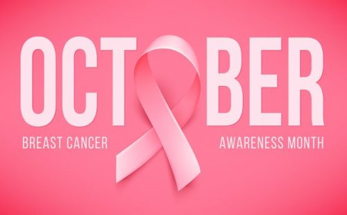 Pink Ribbon Breast Cancer Awareness Month