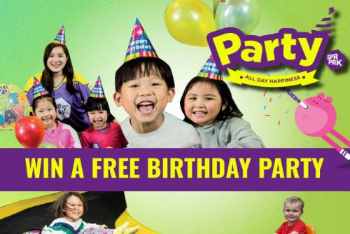 SuperPark Singapore Birthday Party Giveaway