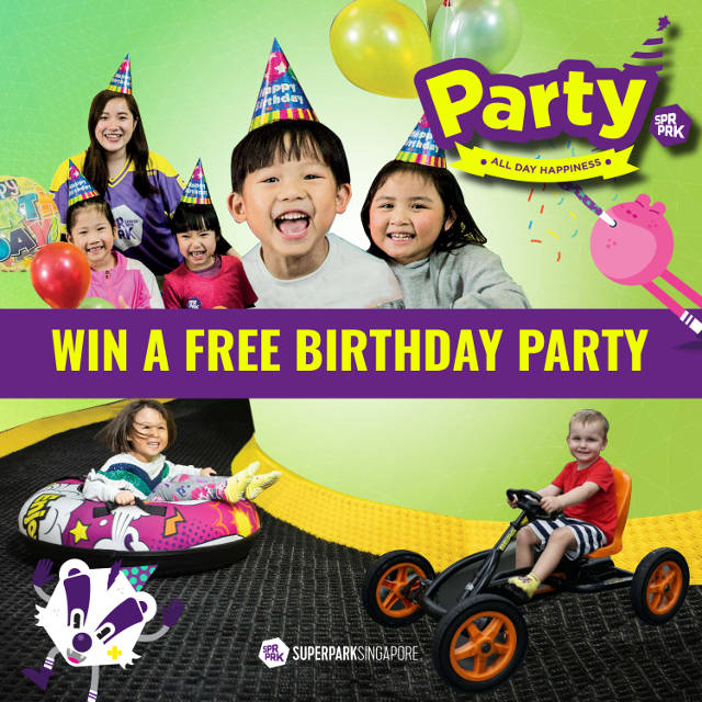 SuperPark Singapore Party Giveaway