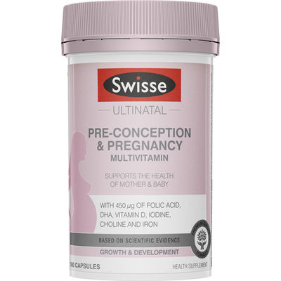 Swisse Ultinatal Pre-Conception & Pregnancy Multivitamin