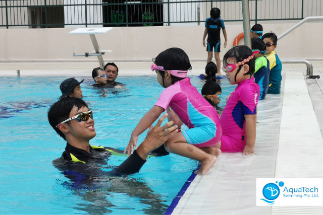 swimming lessons for kids aquatech