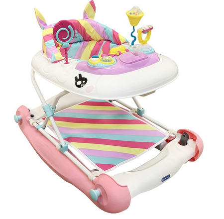 Lucky Baby® Yoona 2 In 1 Baby Walker and Rocker