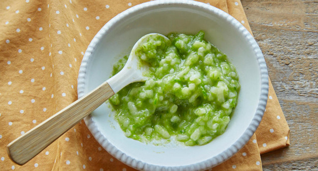 Asparagus Risotto Halal Baby Food