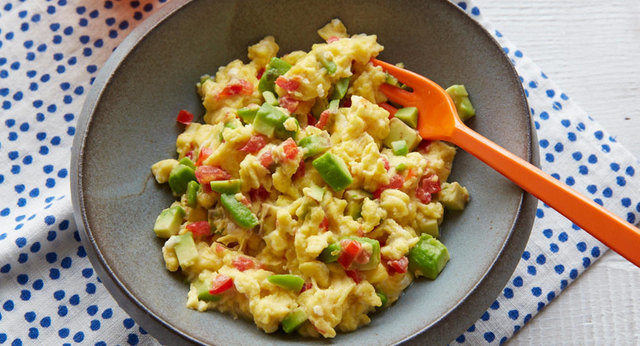 Tomato Avocado Scramble Halal Baby Food