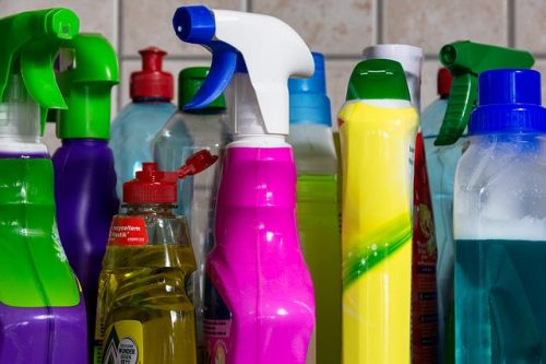household products for cleaning disinfecting
