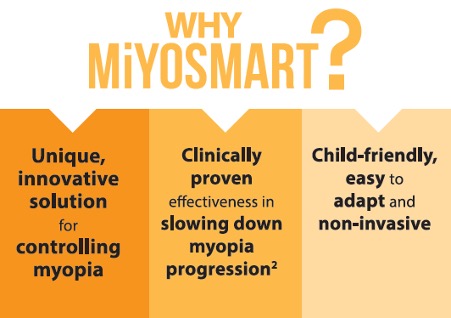 How to slow myopia progression in children with MiYOSMART lens