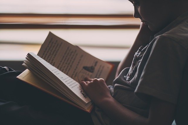 Quiet time reading for children