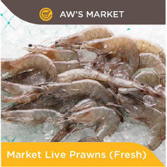 FRESH Market Live Prawns 500g