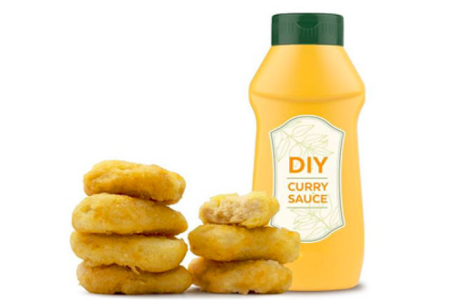 Quorn Nuggets with Homemade Curry Sauce recipe