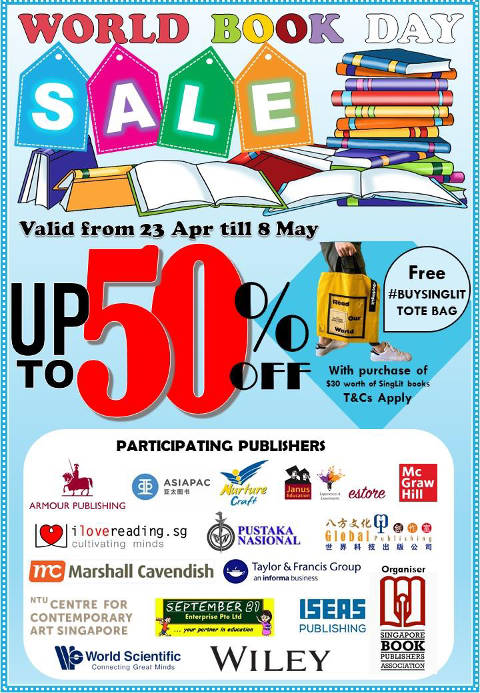 World Book Day Sale Singapore Book Publishers Association