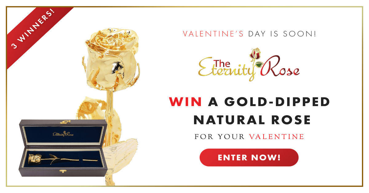 the eternity rose valentines day giveaway FB