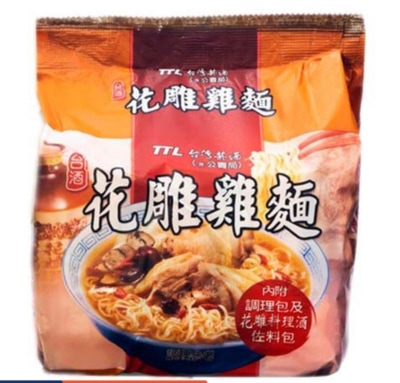 TTL Taiwan Hua Diao Chinese Drunken Chicken Instant Noodles