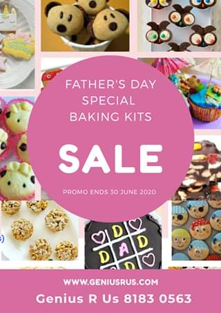 Genius R Us Father's Day Special Baking Kits