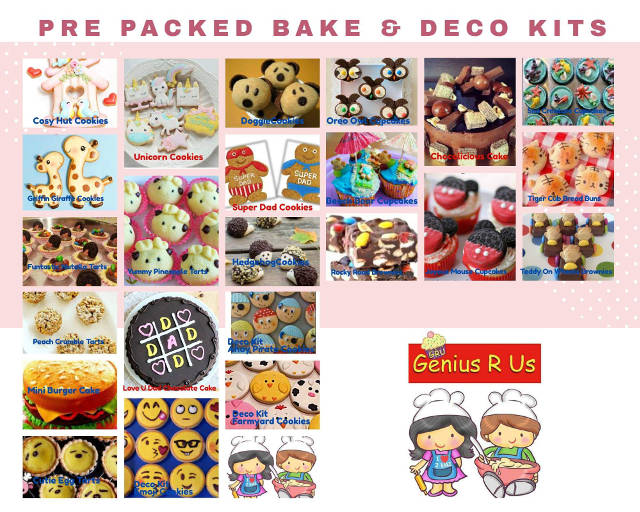 Genius R Us Pre-pack Baking Kits