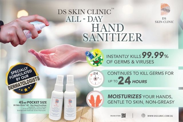 ds skin clinic all day sanitizer