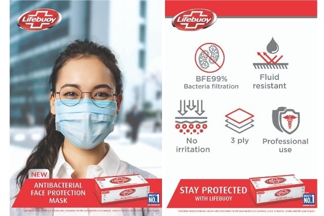 Lifebuoy Anti-Bacterial Masks