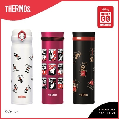 Shopee Disney Thermos® JNL-501DSS ‘Mickey Go Singapore’ Ultra-Light One-Push Tumbler