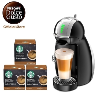 Shopee Nestle Dolce Gusto Genio 2 Black Coffee Machine Bundle with 3 boxes Starbucks Capsules