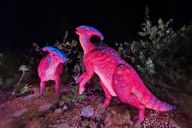 Changi Jurassic Mile Dinosaurs - Parasaurolophus