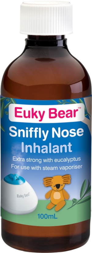 Euky Bear Sniffly Nose Inhalant for Colds