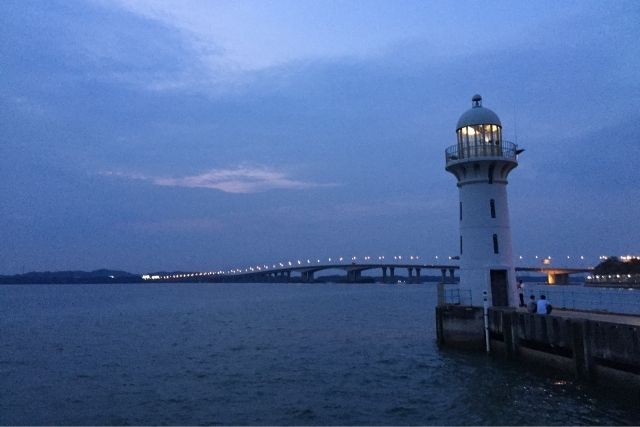 Raflles Marina Lighthouse