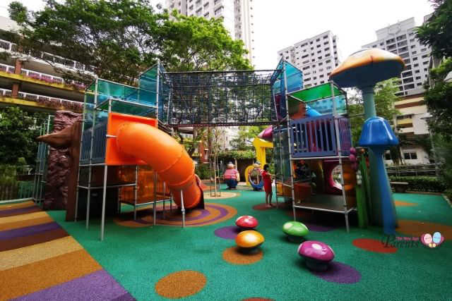 Alice in Wonderland Outdoor Playground