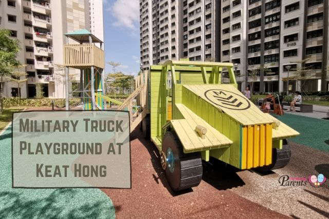 Military Truck playground Keat Hong