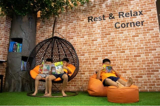 NASCANS student care rest and relax corner