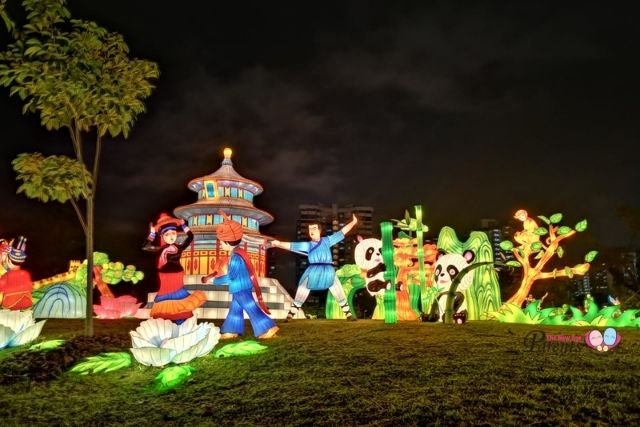 jurong lake gardens festival of lights china